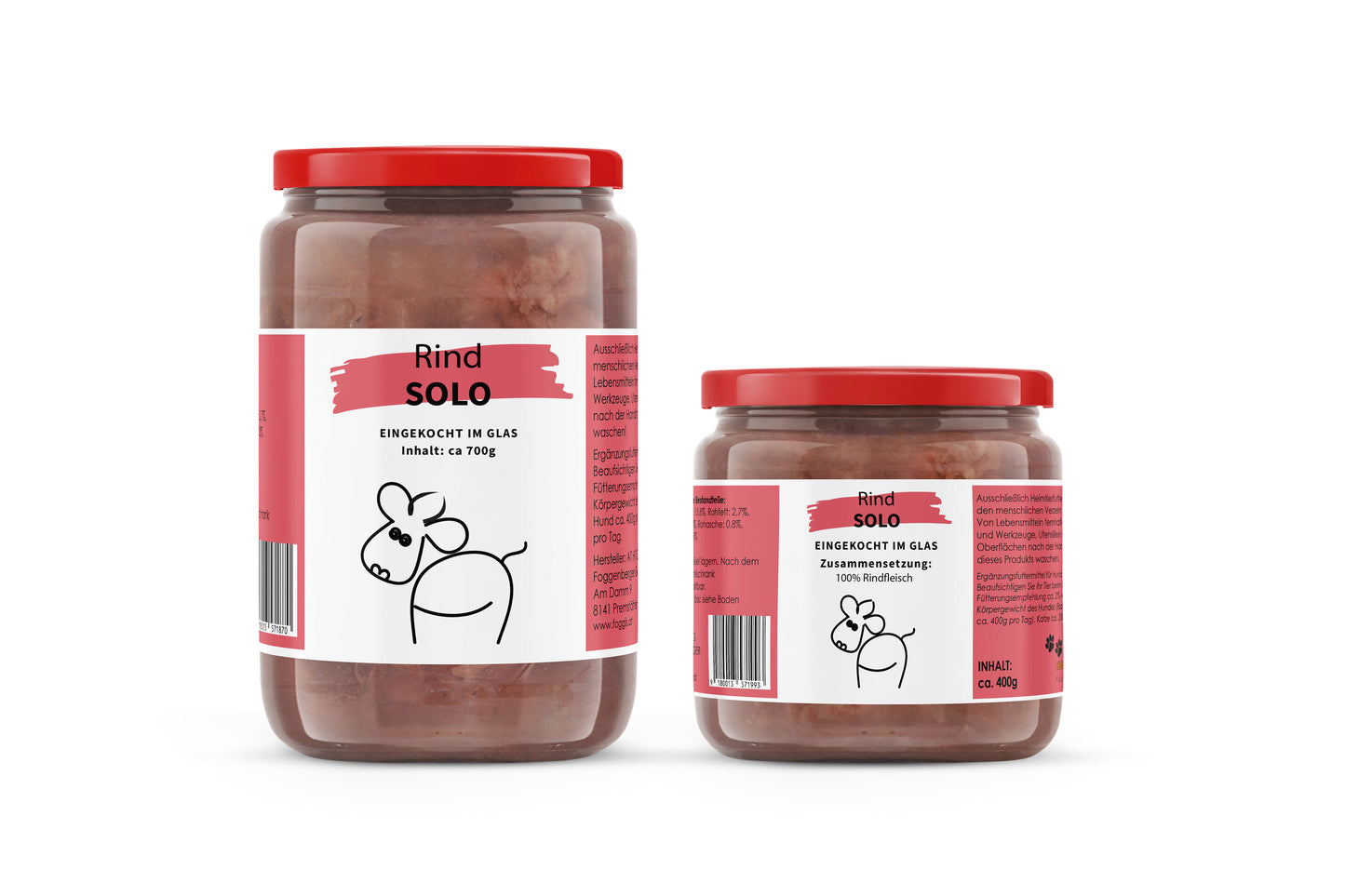 Rind Solo im Glas 400ml/700ml