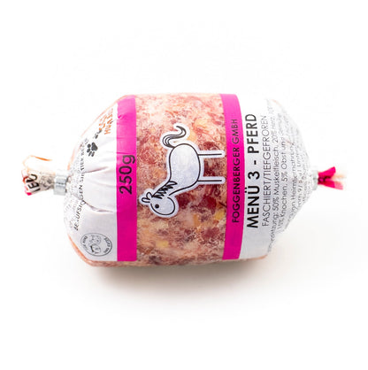 Menü 3 - Pferd 250g