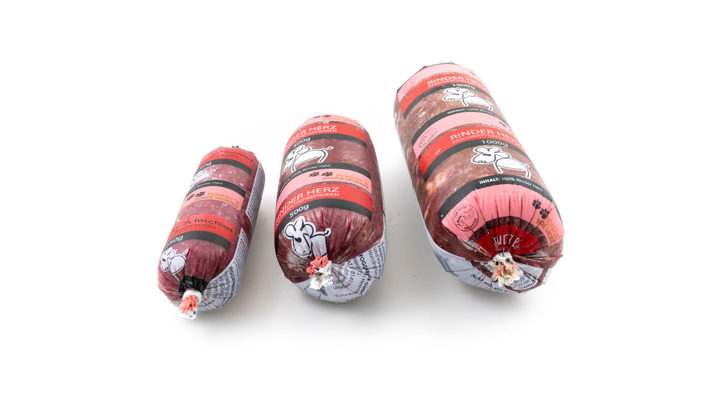 Rinder Herz 250g/500g/1000g