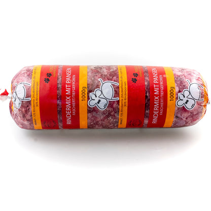 Rindermix mit Pansen 1000g