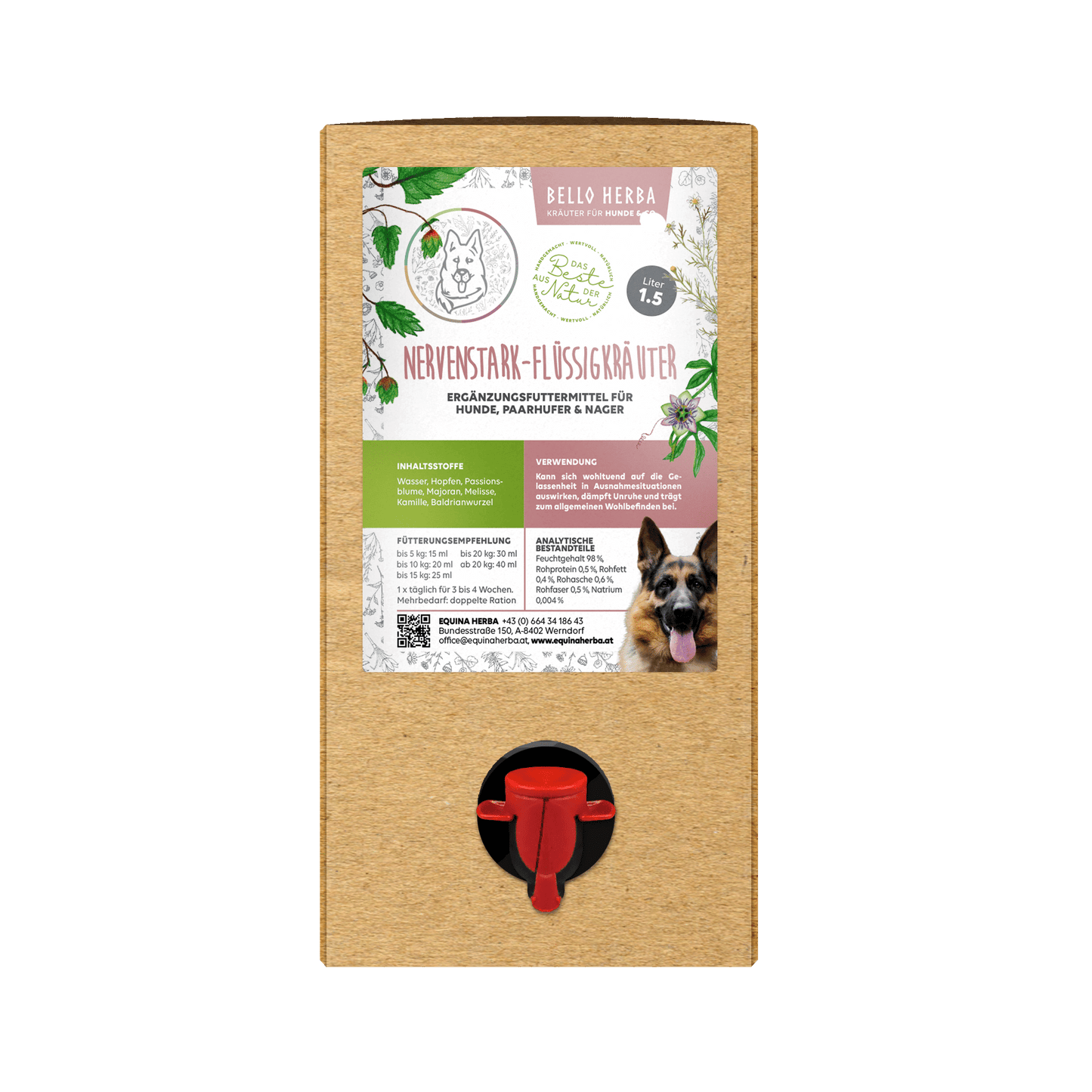 Bello Herba Nervenstark Kräutersaft 1,5 Liter