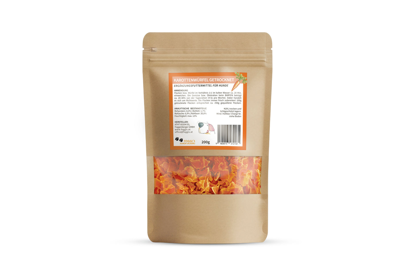 Karottenwürfel 200g