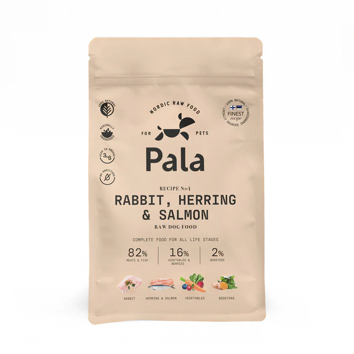 Pala Kaninchen, Hering und Lachs 100g